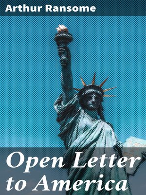 cover image of Open Letter to America